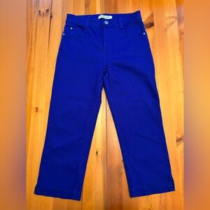 Simon Chang Blue Cropped Jeans